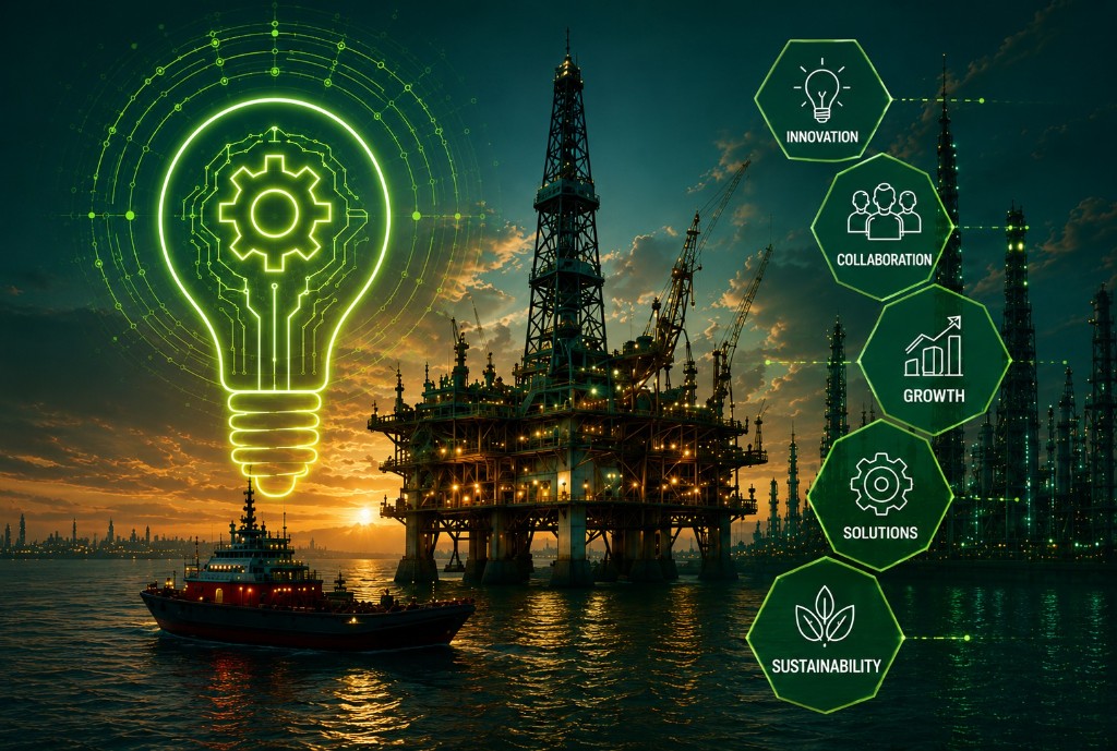 NCDMB TIC: innovation, collaboration, growth, solutions, and sustainability across Nigeria's oil and gas industry.